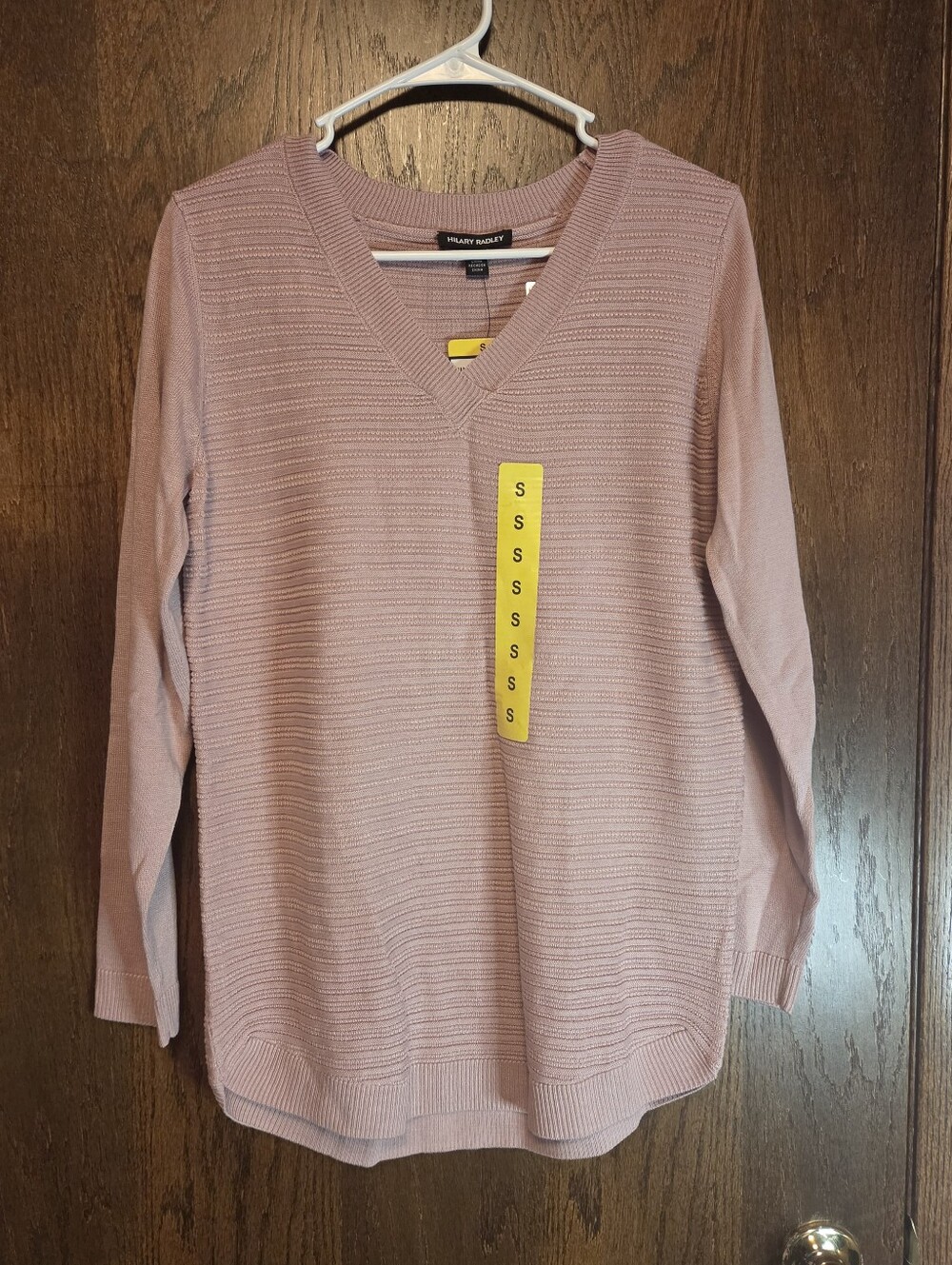 Hilary Radley Mauve Sweater